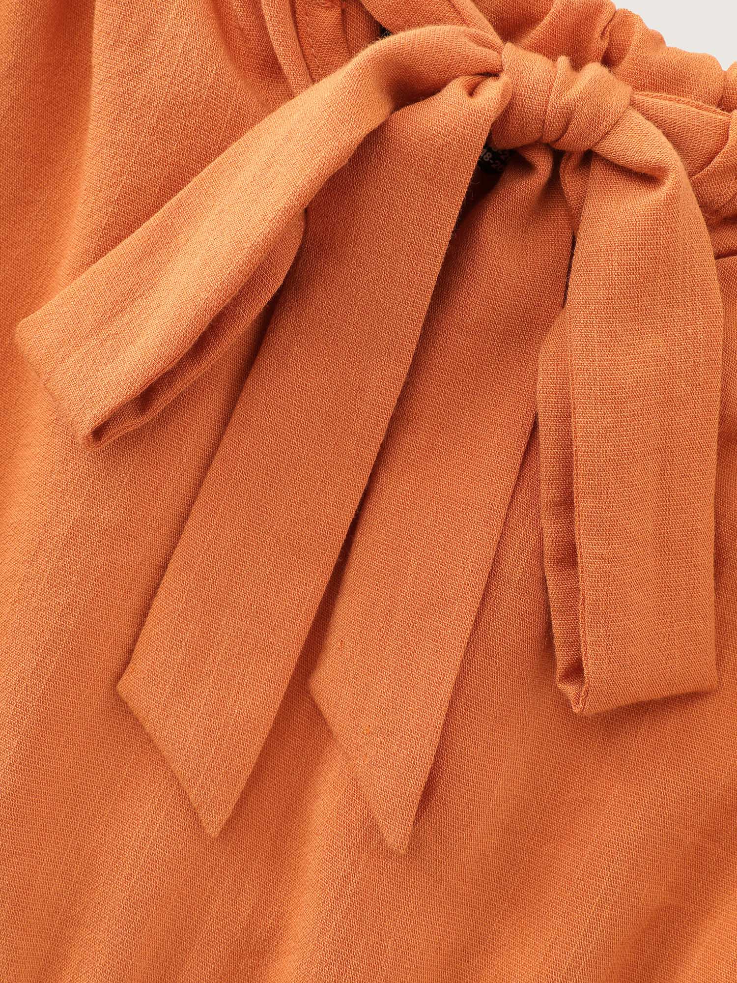 Bowknot Neckline Bust-Friendly Tiered Flowy Maxi Dress - Image 5