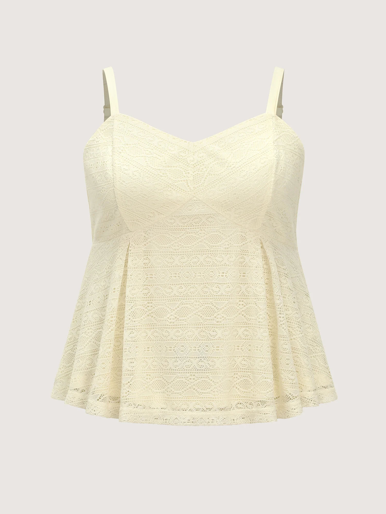 Breathable Cut-Out Sheer Tank Top - Image 7