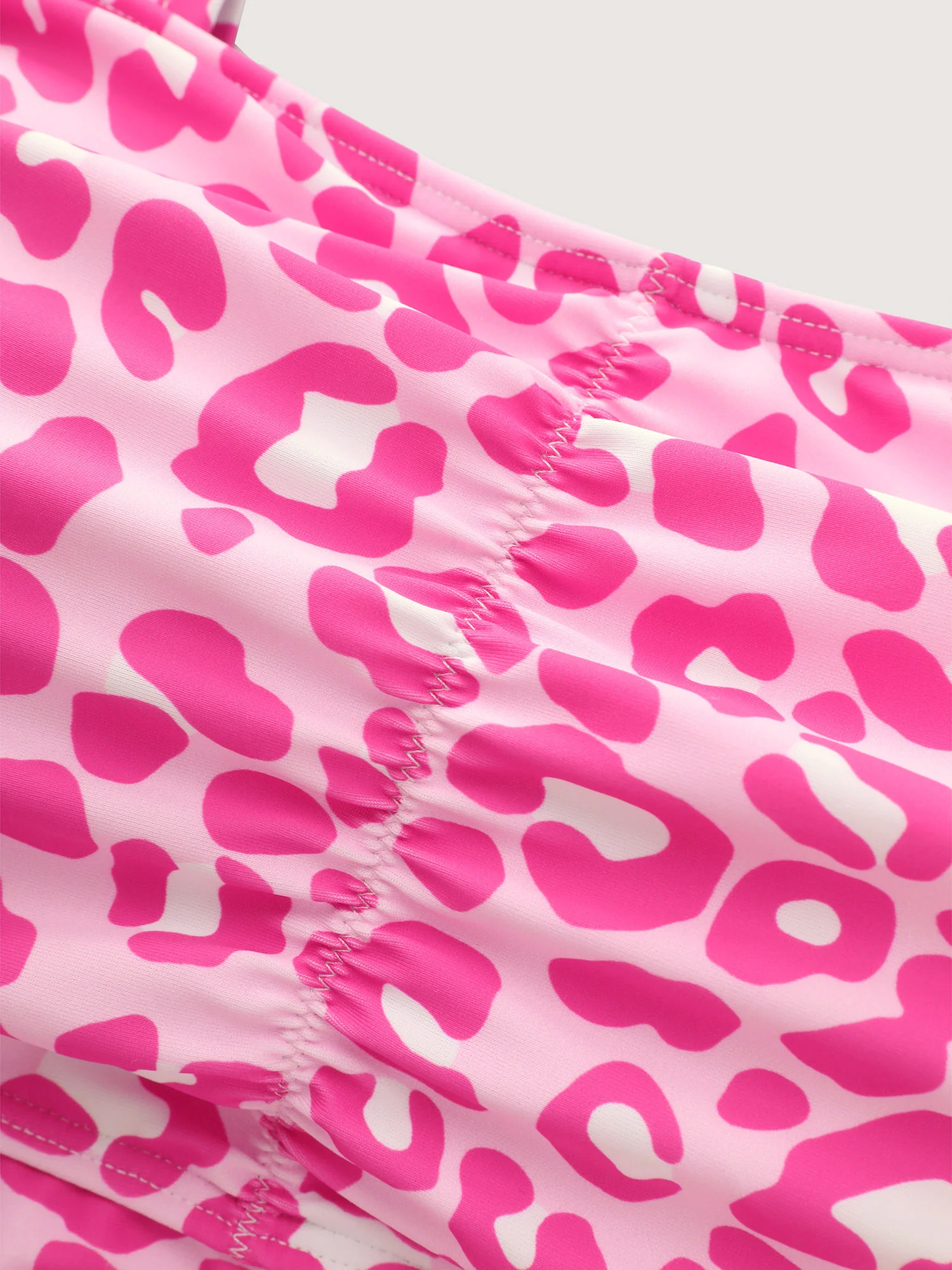 Flirty Leopard Print Swim Top - Image 6
