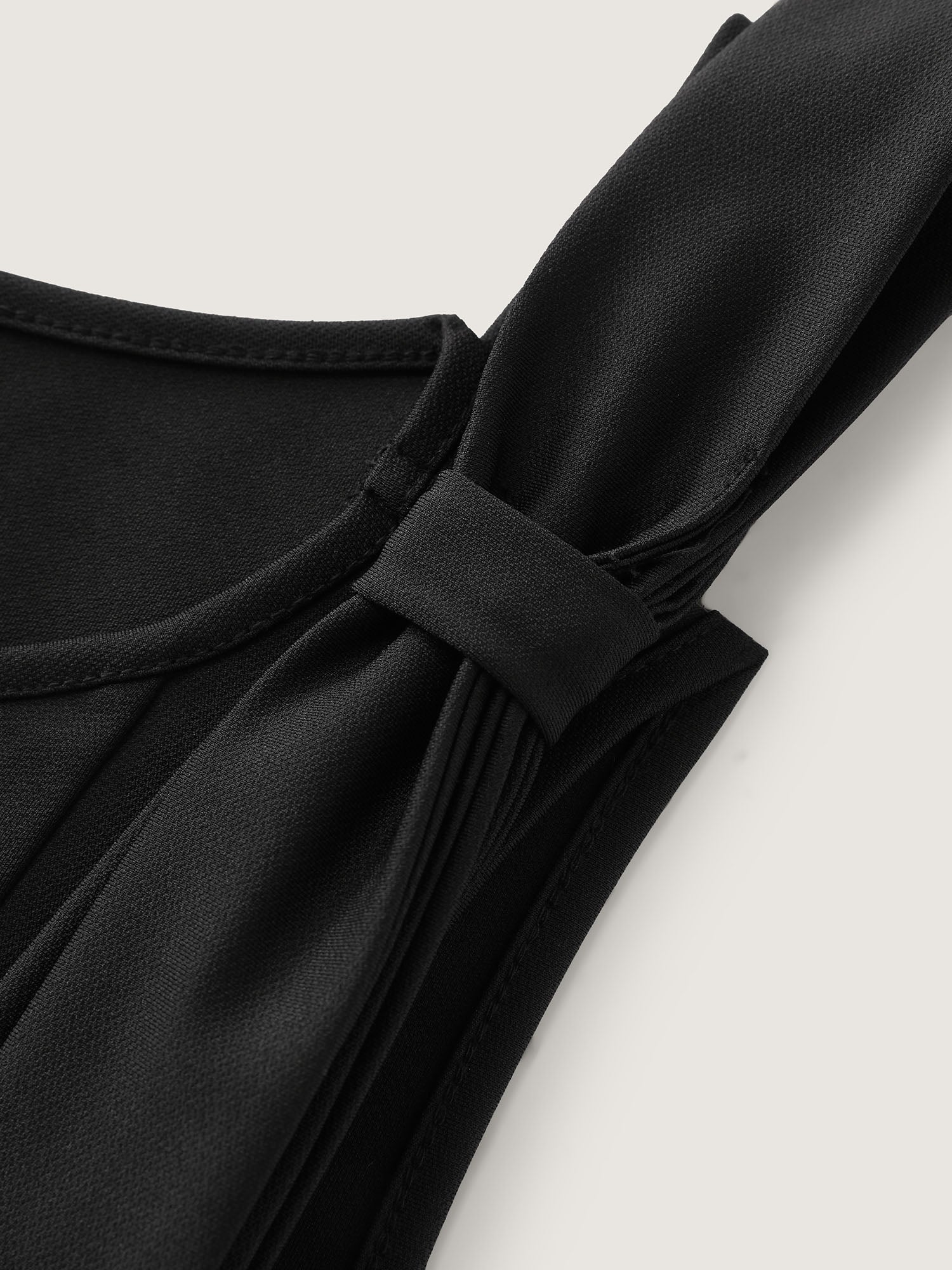 Shoulder Tie Sculpting Bodice Mini Dress - Image 6