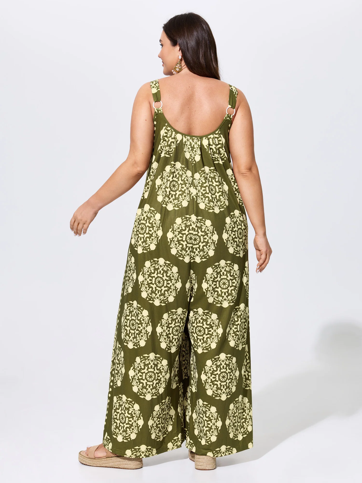 Sunkissed Stretchy Adjustable Strap Jumpsuit - Image 4