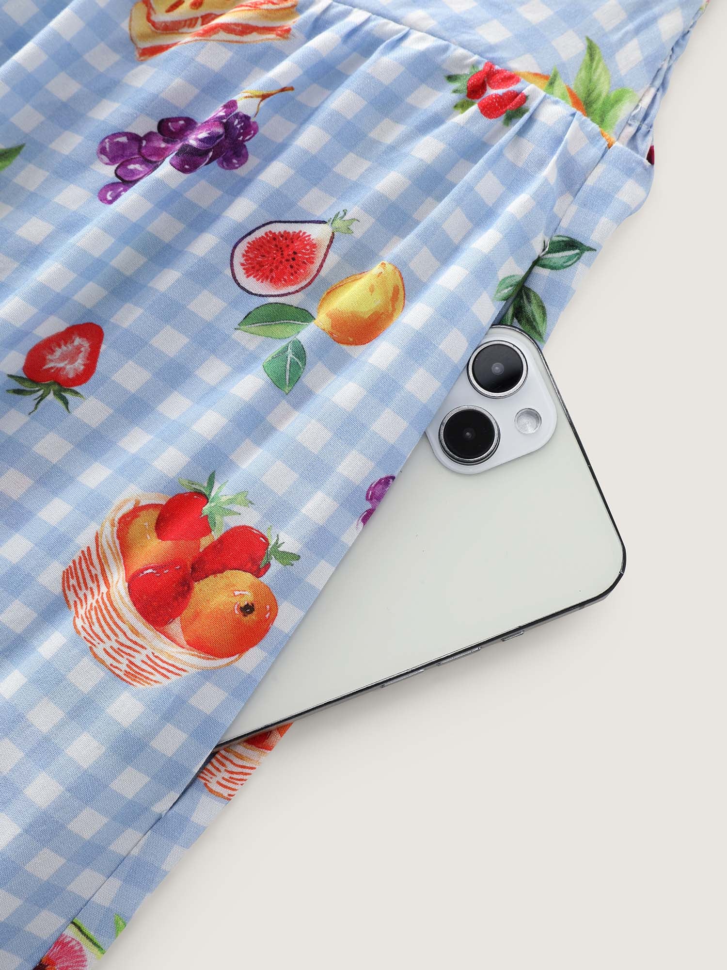 Supersoft Colorful Fruit Print Co-Ord Set - Image 10