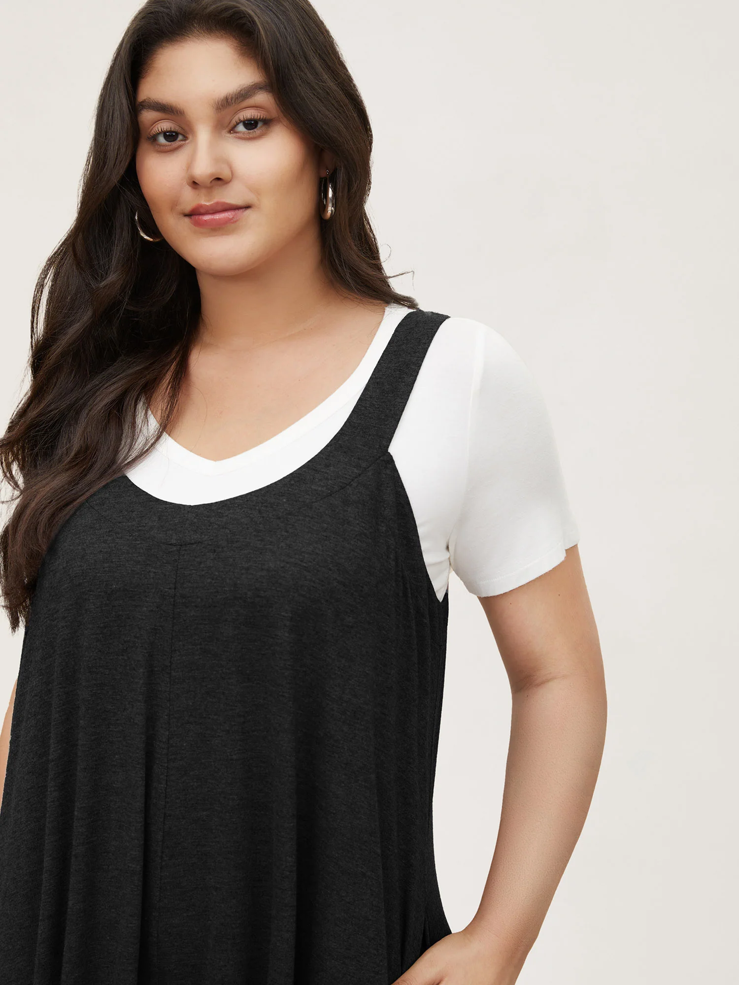 Supersoft Essentials Solid Pocket Adjustable Straps Jumpsuit - Image 12