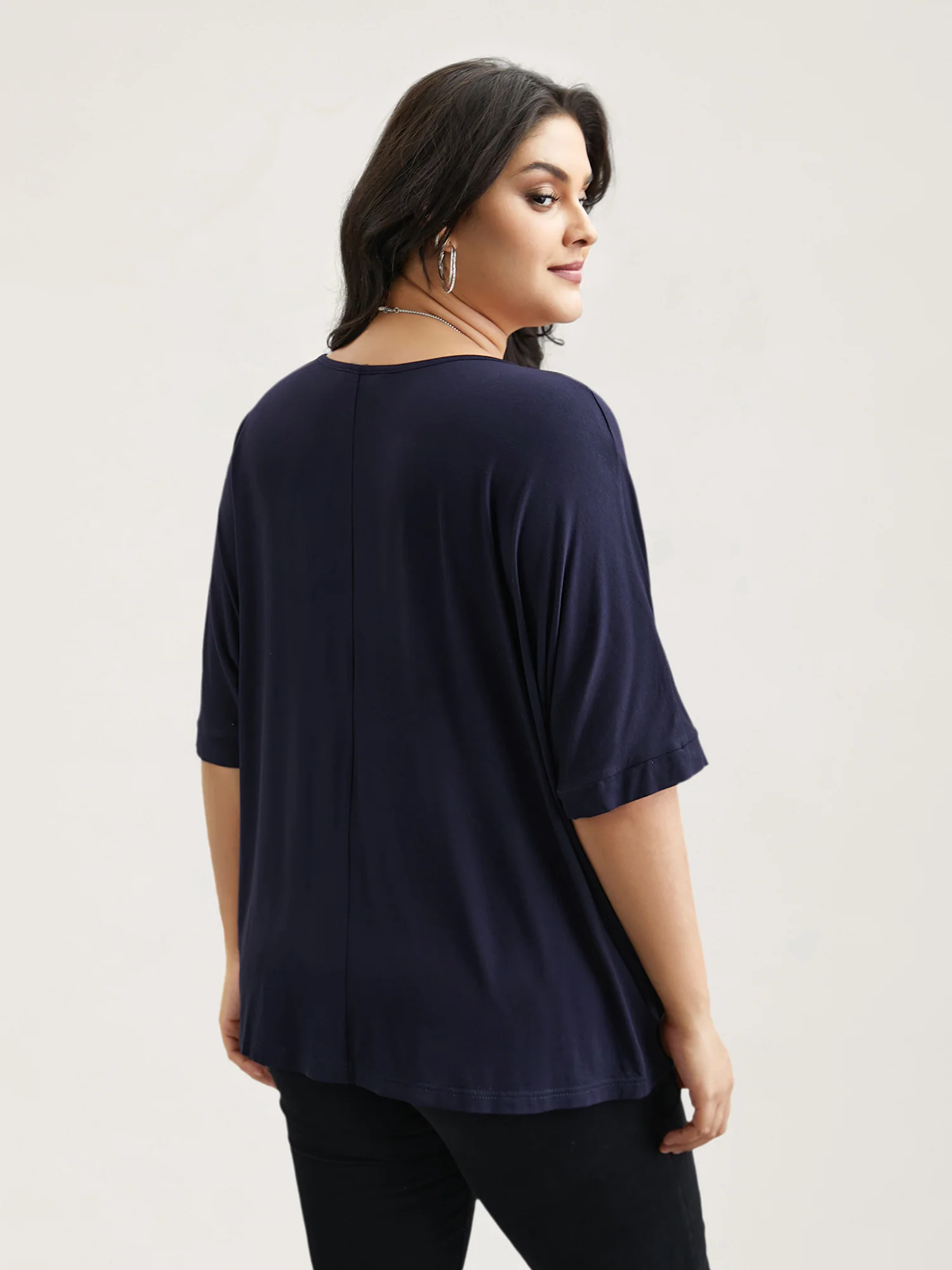 Supersoft Round Neck Plain T-Shirt - Image 10