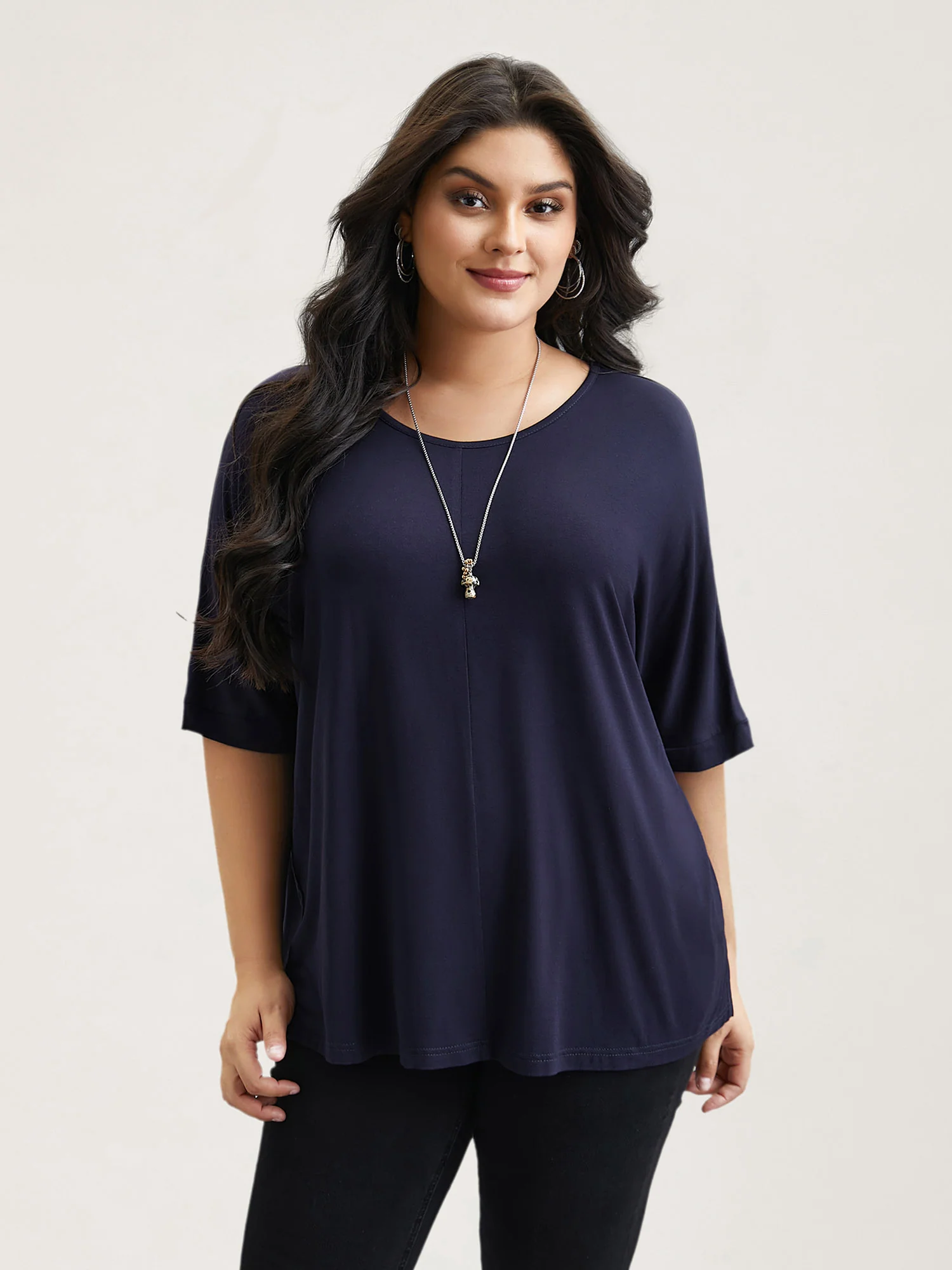 Supersoft Round Neck Plain T-Shirt - Image 7