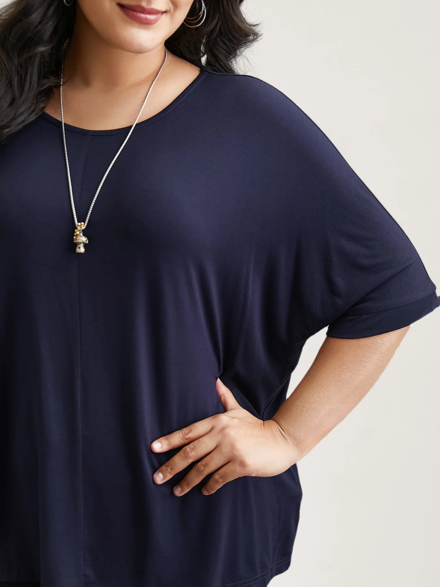 Supersoft Round Neck Plain T-Shirt - Image 9