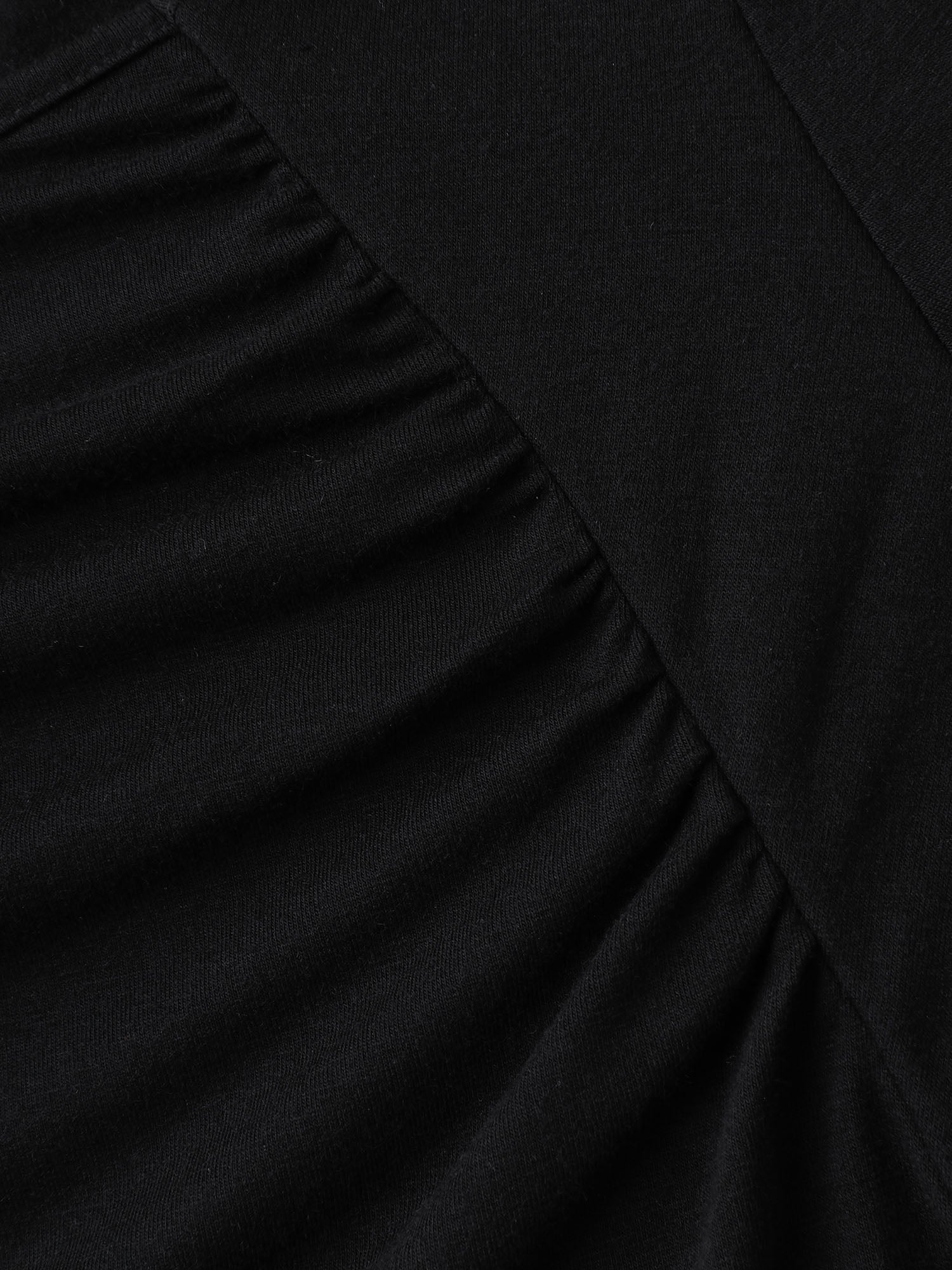 Supersoft Stretchy Pleated Bodice T-Shirt - Image 6