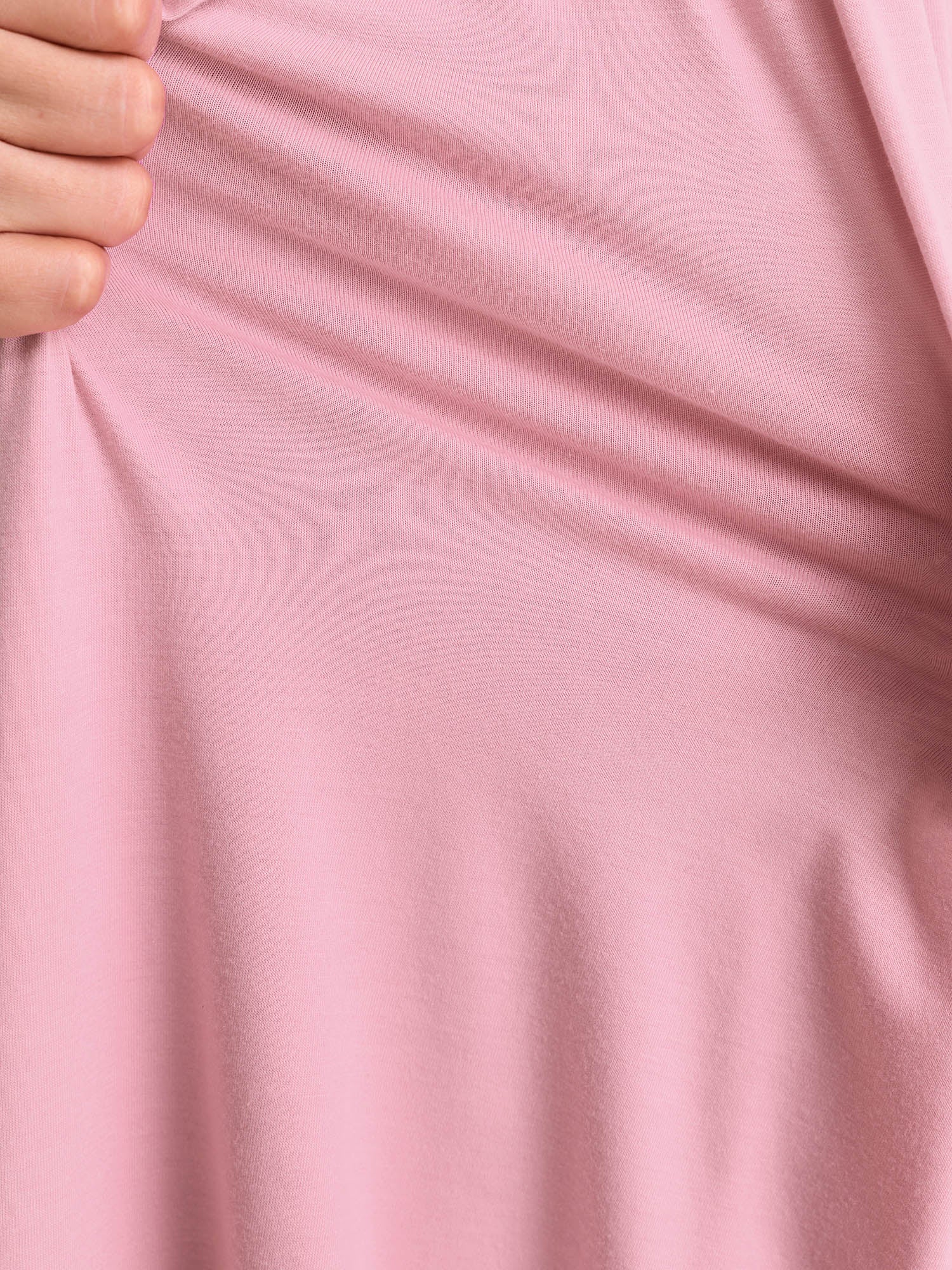 Supersoft Stretchy Pleated Flowy Lounge Dress - Image 4