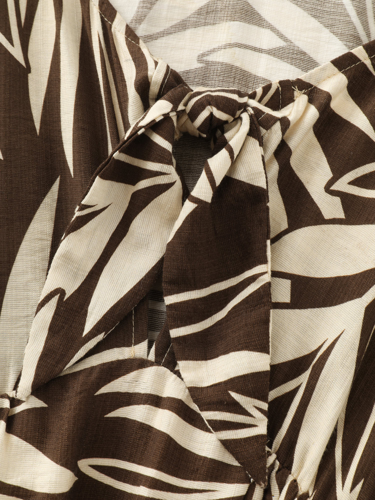 Tropical Print Cut-Out Mini Dress - Image 7